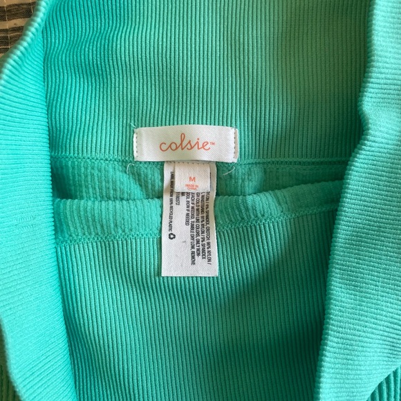 Colsie Ribbed Bike Shorts - Picture 2 of 3